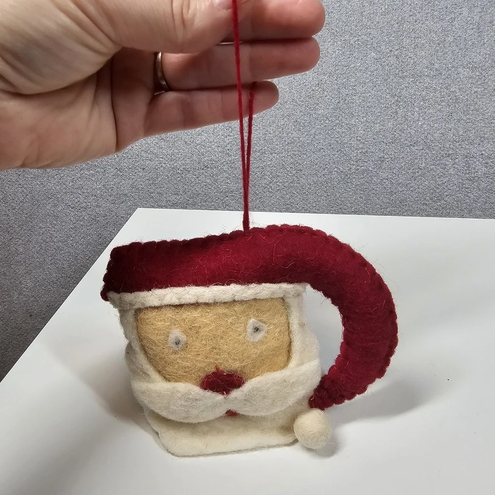 Handmade santa claus